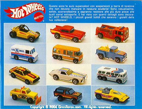 hot wheels catalog